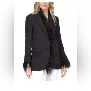 Michael Kors feather blazer